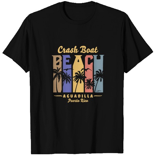 Crash Boat Beach Aguadilla Puerto Rico Beach 2 T-Shirts