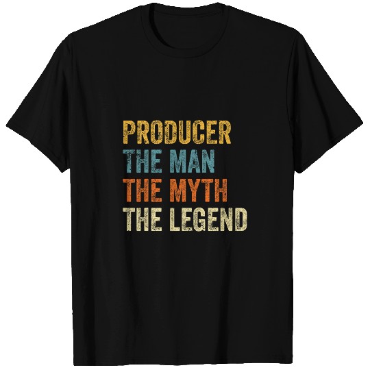 Producer Man Myth The Legend Music Film Tv Producer Songs T-Shirts