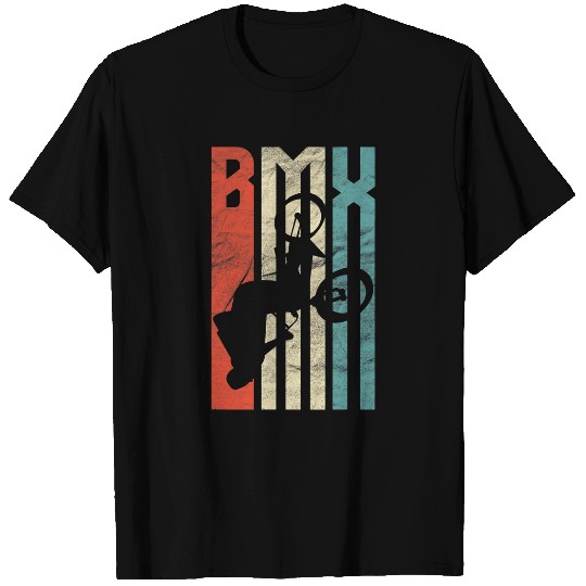 BMX Motocross Bike Riding Biker Cyclist Retro vintages T-Shirts