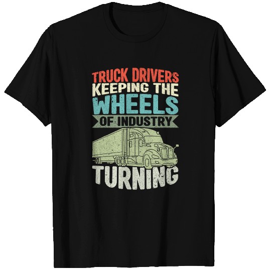 Trucker Trucking Semi Truck Drivers 3 T-Shirts
