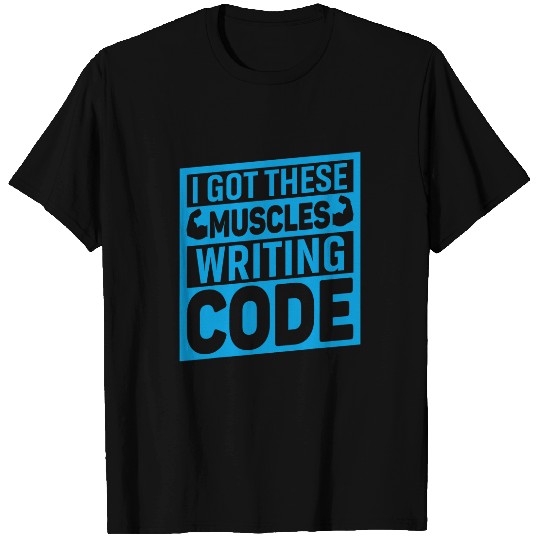 Writing Code Coding IT Computer Science Programmer 1 T-Shirts