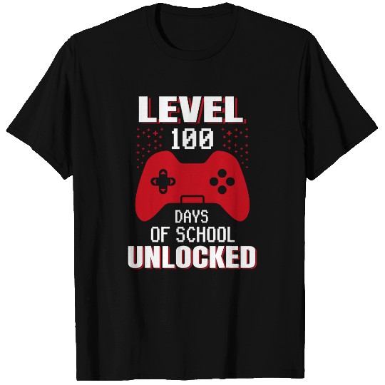 Video Gamer Student 100th Day Teacher 100 Days of School 9 T-Shirts
