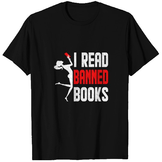 I Read Banned Book Bookworm Reader Nerd Bookish Librarian T-Shirts