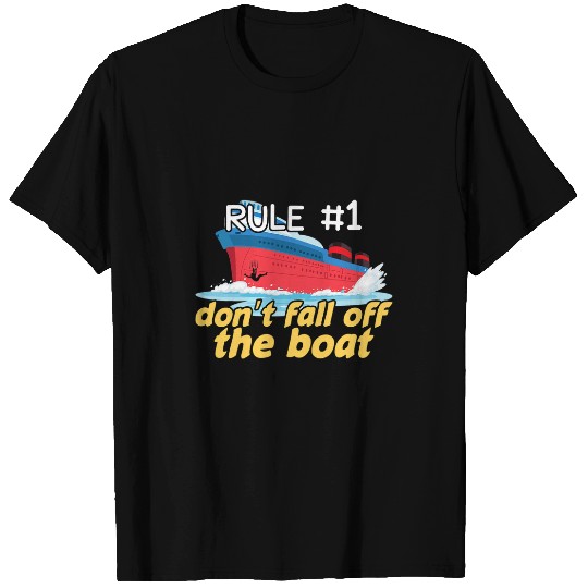 Do Not Fall Boat Kayaking Kayak Pontoon Boating Lake Summer T-Shirts
