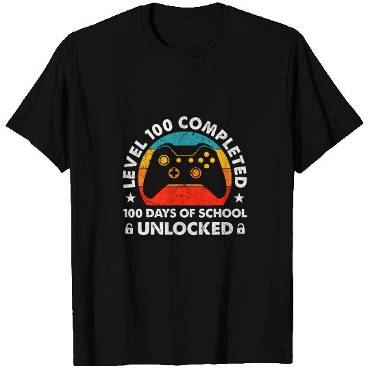Video Gamer Student 100th Day Teacher 100 Days of School 6 T-Shirts