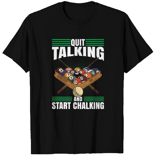 Mens Pool Billiard For Pool Player Billiard Player 17 T-Shirts