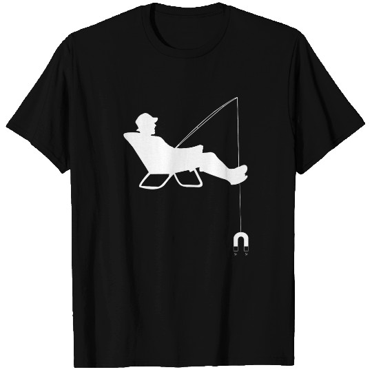 Magnet Fisherman Fishing Treasure Hunting Equipment Log Book T-Shirts
