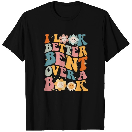 I see better bent over a book T-Shirts