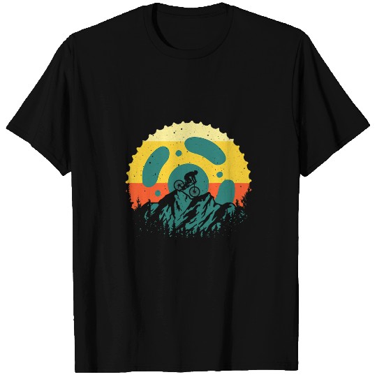 Mens vintages Funny Mountain Bike Lover Ride Biker Life T-Shirts
