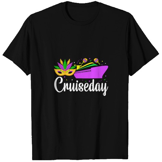 Cruiseday Mardi Gras Celebrations Parade Boat Fat Tuesday 3 T-Shirts