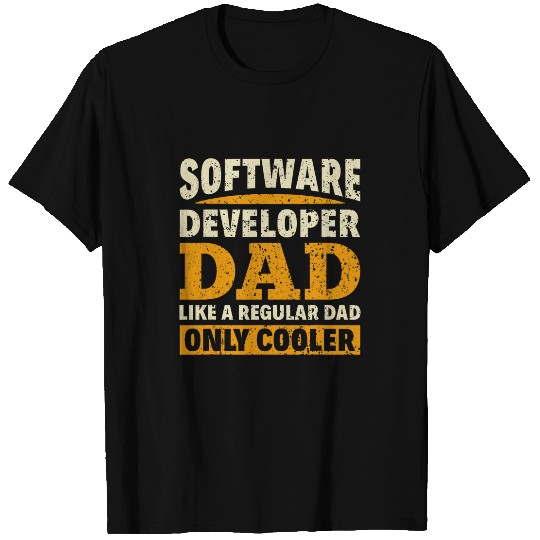 Software Developer Dad Computer Programmer Coding 4 T-Shirts