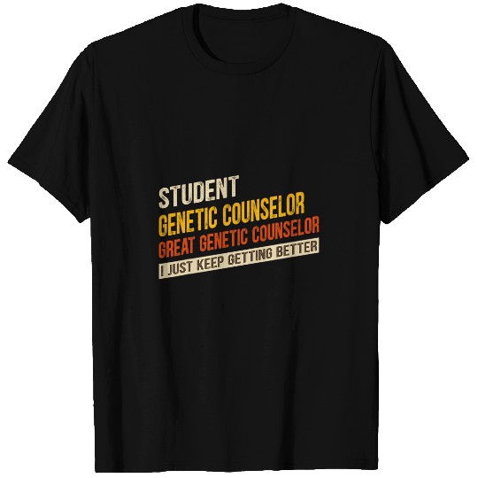 vintages Funny Genetic Counseling Student Genetic Counselor T-Shirts