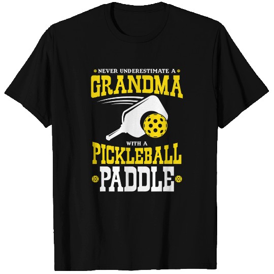 Funny Pickleball Grandma T-Shirts