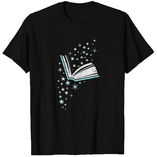 Magic Book Literary Writing Geeky Writer Reading tee T-Shirts