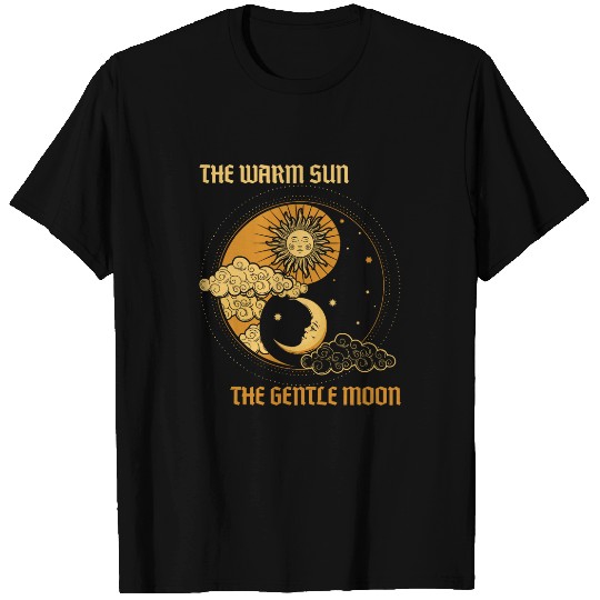 Yin Yang Yin The Moon and Yang The Sun Tarot Cards Yin Yang 2 T-Shirts