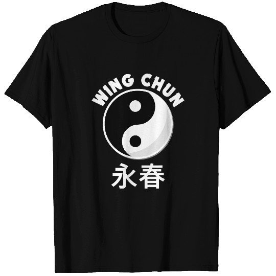 Yin and Yang Chinese Wing Chun Martial Arts Kung Fu T-Shirts