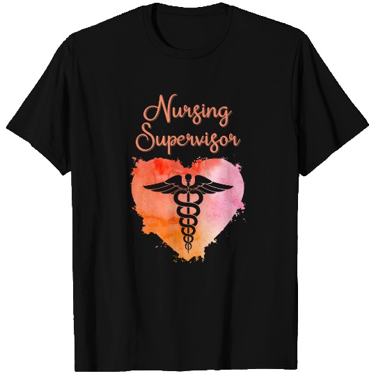 Nursing Supervisor Gifts nursess Nursing Graduation Caduceus T-Shirts