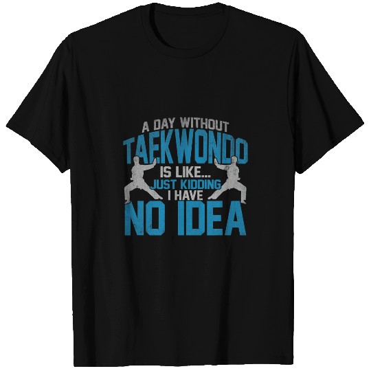 Taekwondo Gifts For Adults Boys Girls TKD 3 T-Shirts