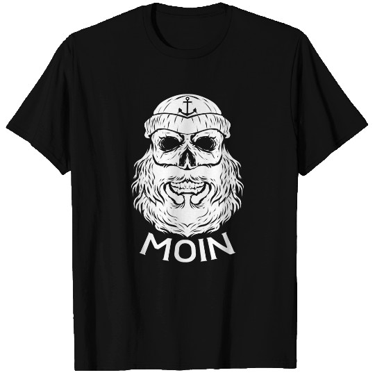 Hamburg Captain Sailor North German Moin Mens T-Shirts