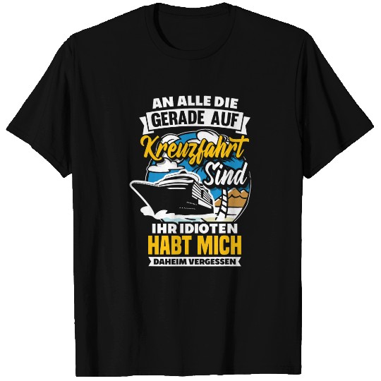 Cruise Ship Holiday Sea Boat Gift T-Shirts