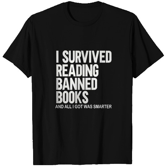 I Survived Reading Banned Books Book Lover Bookaholic 12 T-Shirts