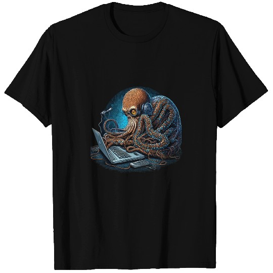 Octopuss Programmer Computer Programming T-Shirts