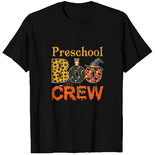 Halloween Preschool Boo Crew PreK Preschool Teacher Student 1 T-Shirts