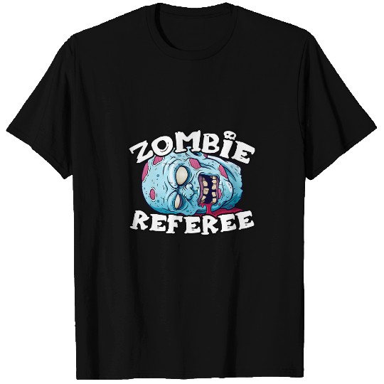 Zombie REFEREE Halloween Simple Costume REFEREES T-Shirts
