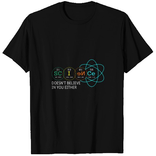 Professor Chemist Elements Scientist periodic Table Student 1 T-Shirts