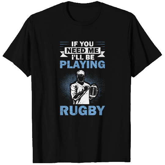 Mens Rugby Sport Rugby Player Outfit Rugby Lover Sports Player T-Shirts