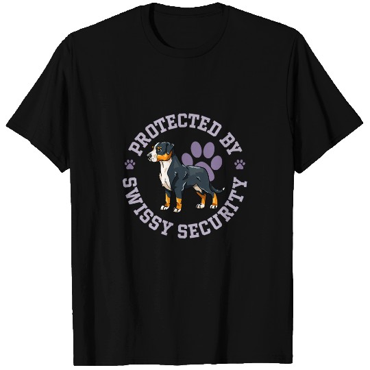 Swissy Security 2Cute Greater Swiss Mountain Dog T-Shirts