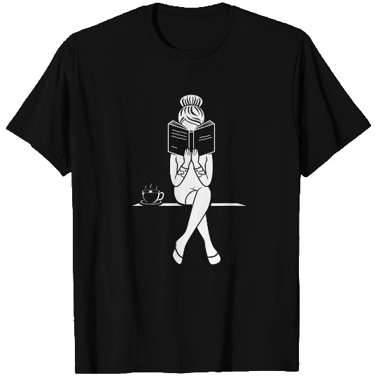 Book Lover Girl Funny Book Reader Reading Graphic T-Shirts