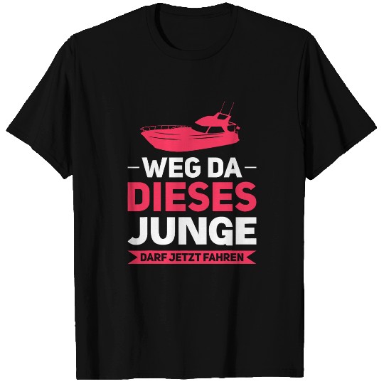 Boat Licence Boating Driver Boat Guide T-Shirts