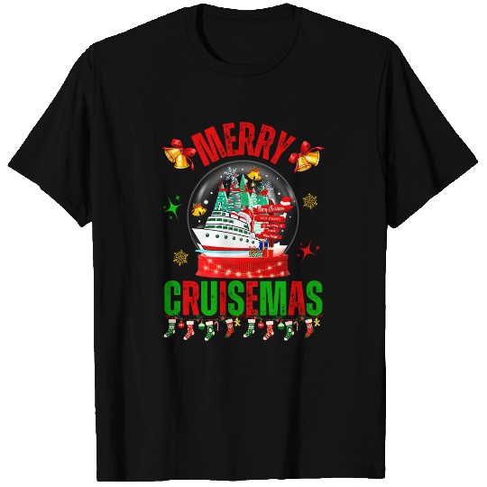 Merry Cruisemas Family Cruise Christmas Funny Boat Trip 2 8 T-Shirts