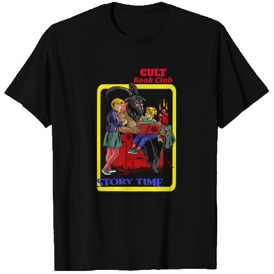 Cult Book Club Satanic vintages Funny Retro Nostalgia Horror T-Shirts