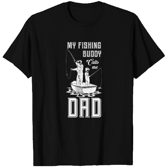 Mein Angelpartner nennt mich Papa Trout Outdoor Rod T-Shirts