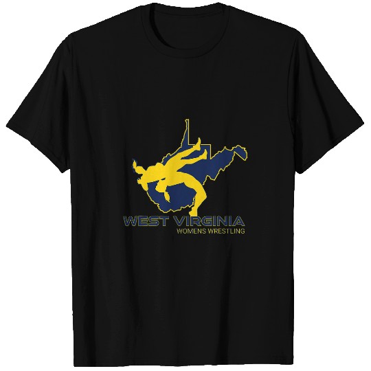 West Virginia Women Wrestling High School Girl Wrestler Team T-Shirts