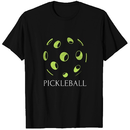 Men Women Paddle Sporty Player Sports Pickleball T-Shirts