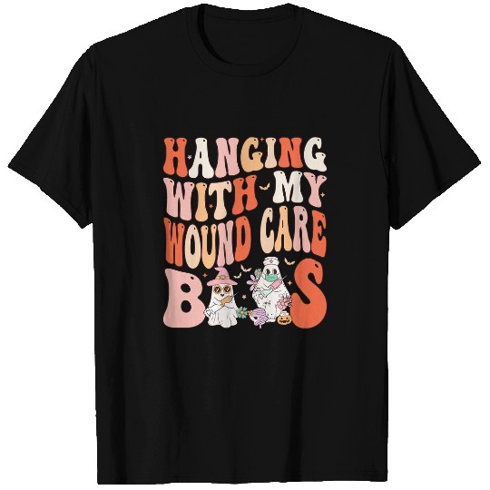 ghostss Wound Care Halloween Crew Funny Costume nurses 2 T-Shirts