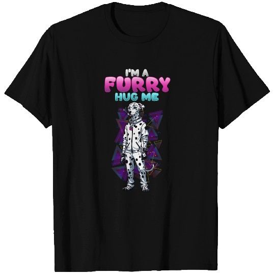 Im A Furry Hug Me I Furries Fandom Dog Cosplay T-Shirts