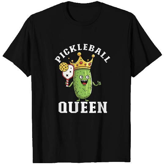Funny Pickleball Queen bests Pickleball Paddle Player T-Shirts