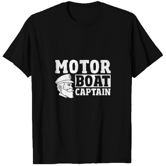 Motor Boating Motorboat Boating Lover Motor Boat Captain T-Shirts