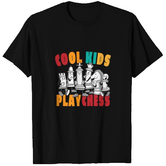 Funny Kids Retro Chess Club Player Lover Girls Boys Chess T-Shirts