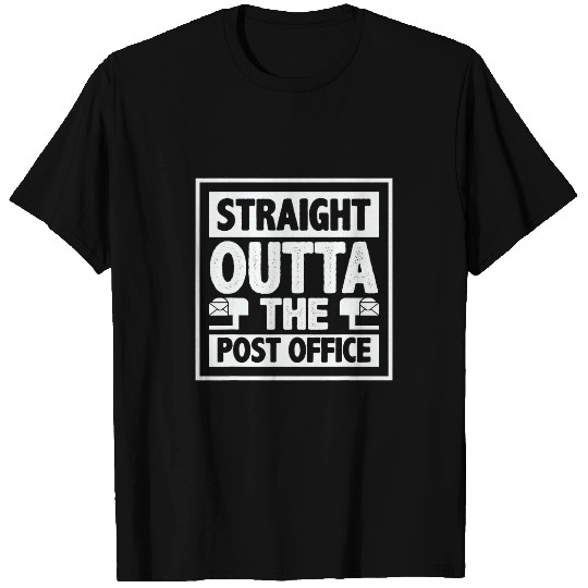 Straight Outta The Post Office Postal Worker Mailman Novelty 12 T-Shirts