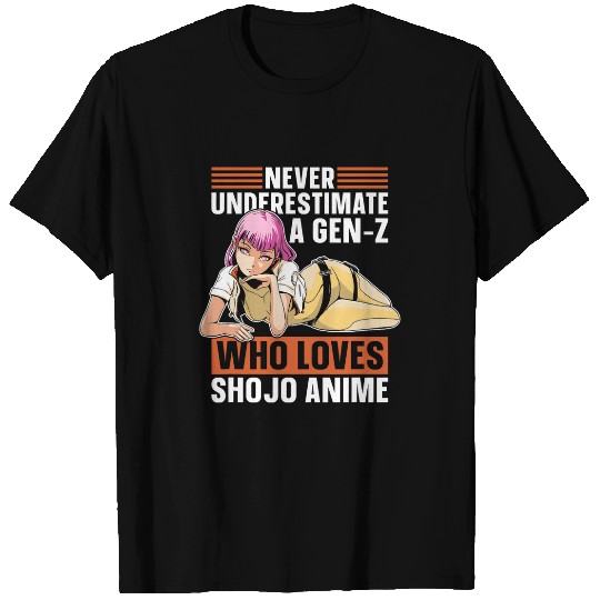 Anime Shojo Japanese Otaku Kawaii Cosplay Japan Manga T-Shirts