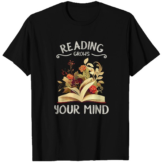 Garden Reading Funny Wildflowers Book Reading 6 T-Shirts