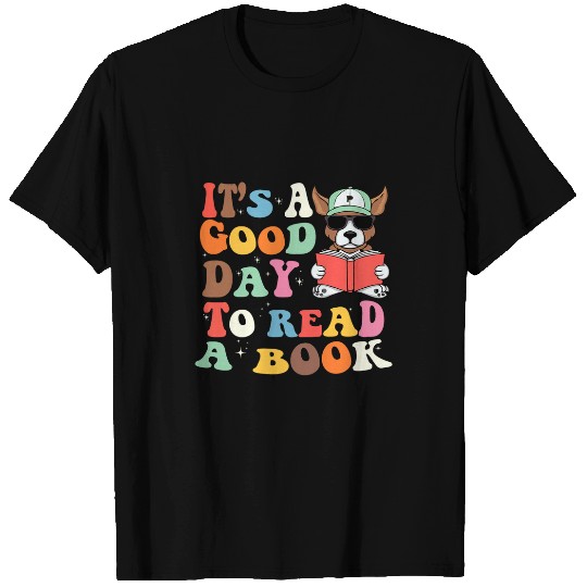 Its a Good Day to Read a Book Librarian Teacher Kids Women 7 T-Shirts
