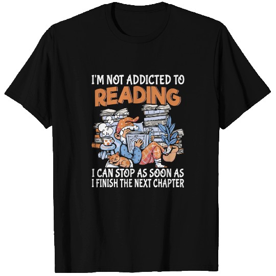 Book reading lover funny bookworm cute book nerd book reader T-Shirts