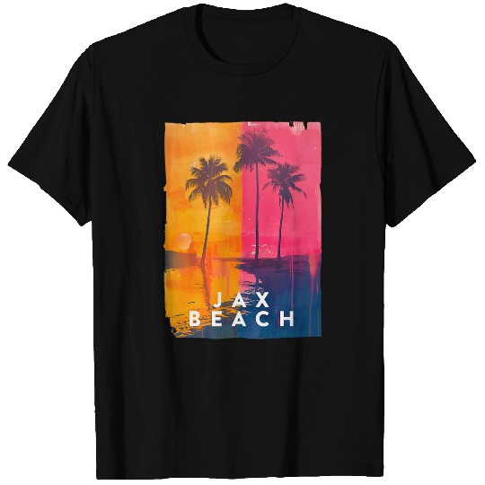 Jax Beach Florida Vacation vintagess Jacksonville FL Holiday 15 T-Shirts