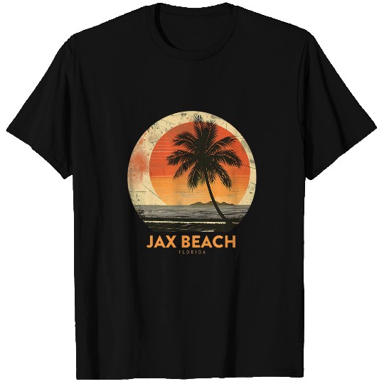 Jax Beach Florida Vacation vintagess Jacksonville FL Holiday 5 T-Shirts